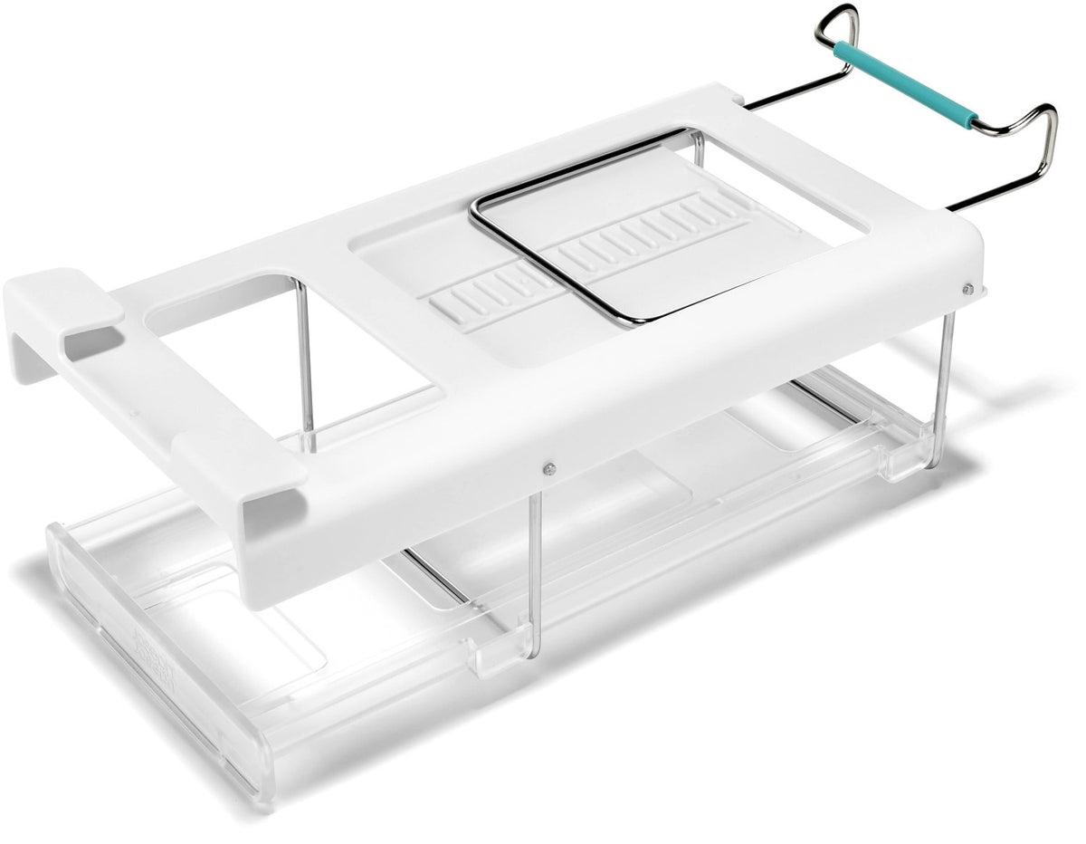 FridgeStore Kühlschrank-Unterregal Dosenhalter in Grau präsentiert im Onlineshop von KAQTU Design AG. Küchenhelfer ist von Joseph Joseph