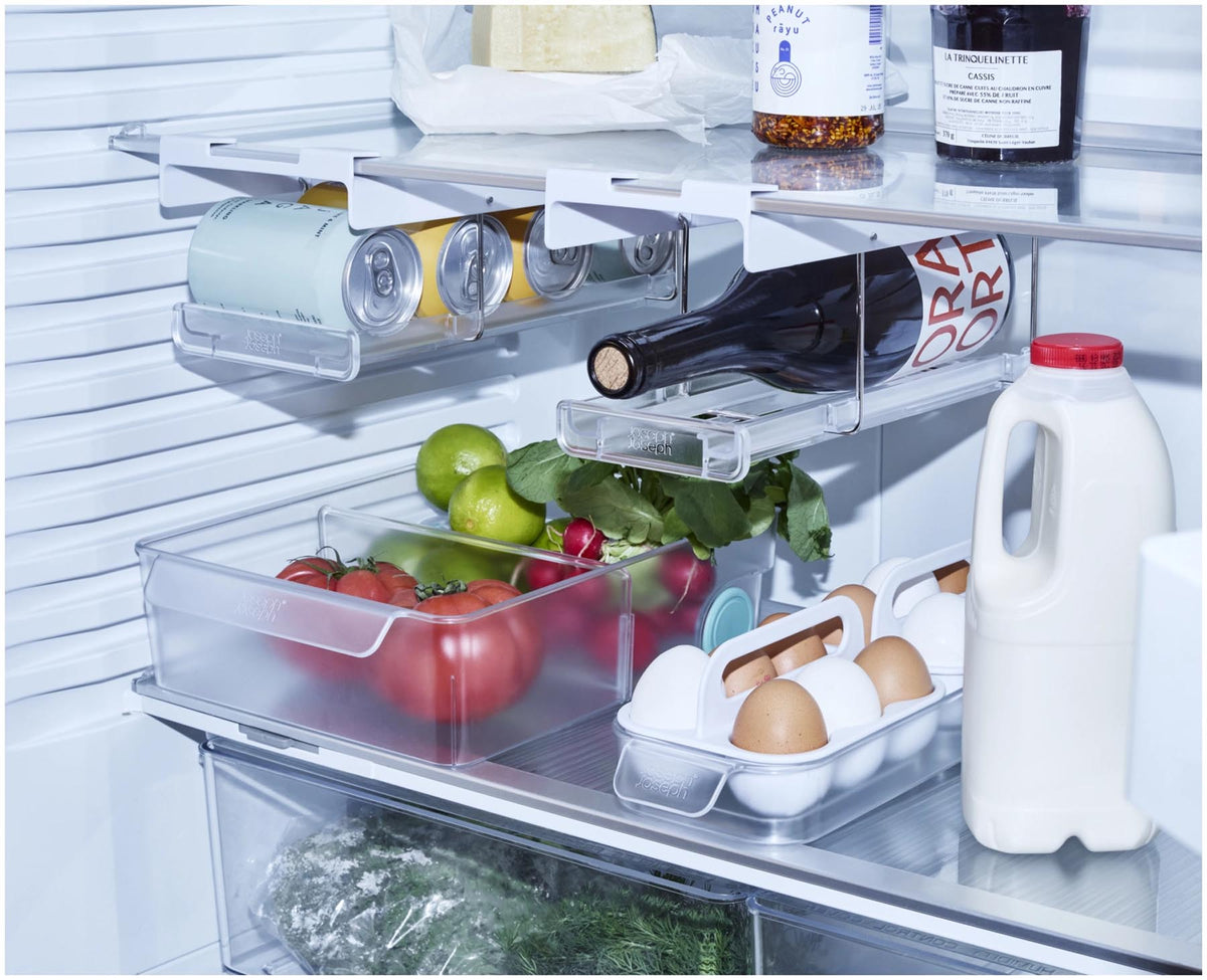 FridgeStore Kühlschrank-Aufbewahrungsbehälter extra gross in Transparent präsentiert im Onlineshop von KAQTU Design AG. Aufbewahrungsbehälter ist von Joseph Joseph
