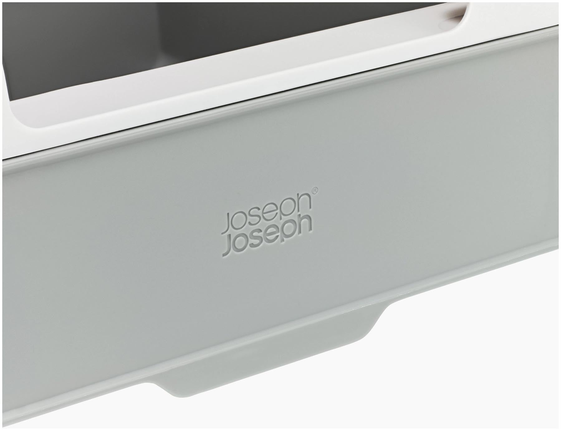Praktische Unterregal-Schublade von Joseph Joseph aus recyceltem Kunststoff, ideal zur optimalen Nutzung von Platz in der Küche.