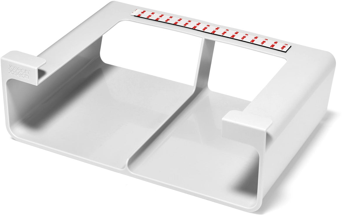 CupboardStore Küchenorganizer L für Beutel recycl. Kunstst. in Grau präsentiert im Onlineshop von KAQTU Design AG. Küchenhelfer ist von Joseph Joseph