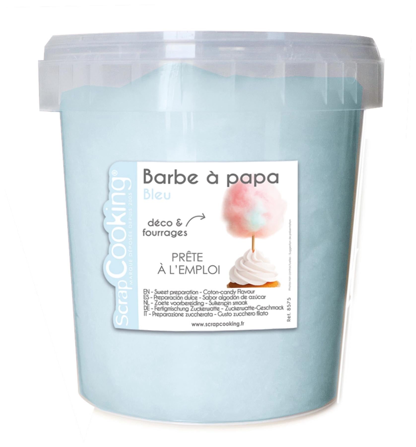 Zuckerwatte blau 35g in  präsentiert im Onlineshop von KAQTU Design AG. Backutensilien ist von Scrap Cooking