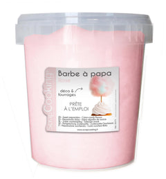 Rose barbe à papa 35g