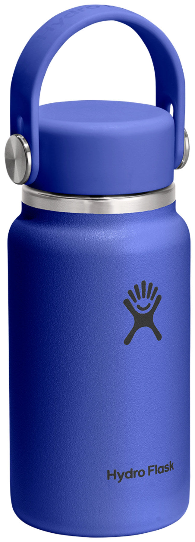 Trinkflasche Micro Hydro 200ml capri blue in Blau präsentiert im Onlineshop von KAQTU Design AG. Thermosflasche ist von Hydro Flask