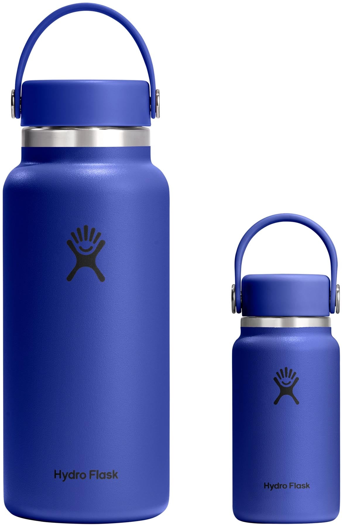 Kompakte Hydro Flask Trinkflasche Micro Hydro 200ml in elegantem Capri Blue, ideal für kalte Getränke und perfekt für unterwegs.