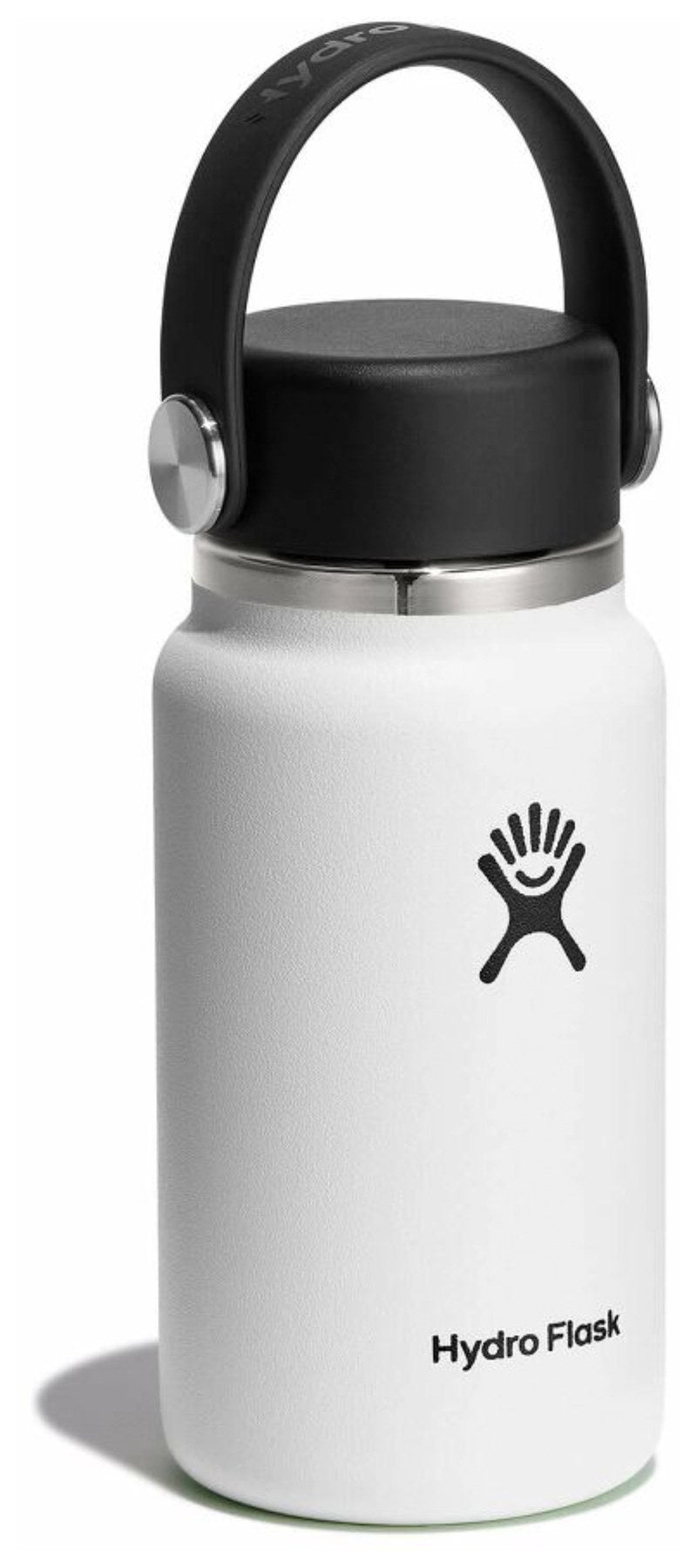 Trinkflasche Micro Hydro 200ml weiss in Weiss präsentiert im Onlineshop von KAQTU Design AG. Thermosflasche ist von Hydro Flask