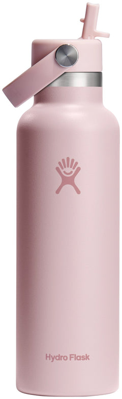 Trinkflasche Standard Flex Deckel m. Strohhalm 620ml trilliu
