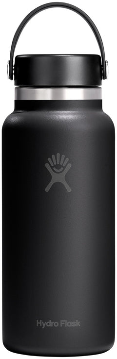 Wide Flex Cap Trinkflasche 946ml schwarz