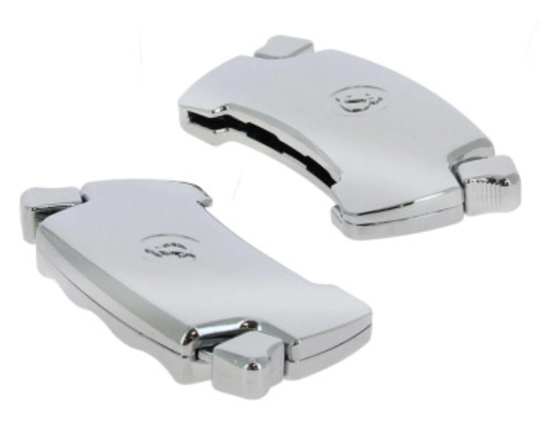 2er Set Loqy Griffe abnehmbar mit Klicksystem in Grau präsentiert im Onlineshop von KAQTU Design AG. Kochbesteck ist von de Buyer