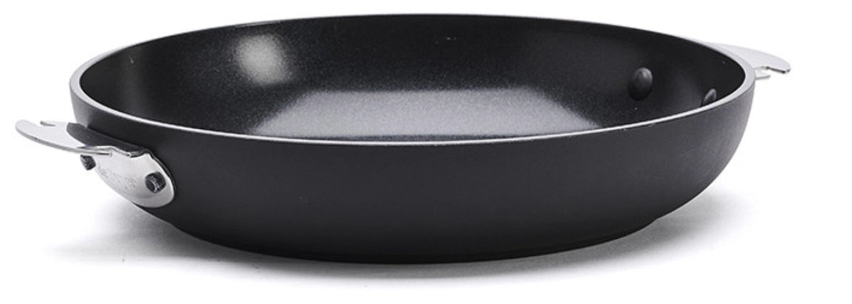 Ceranoa Loqy Bratpfanne D24cm Keramik in Schwarz präsentiert im Onlineshop von KAQTU Design AG. Bratpfanne ist von de Buyer