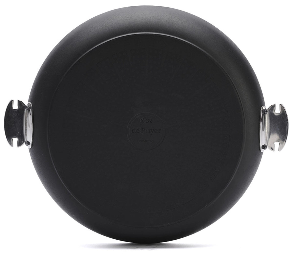 Ceranoa Loqy Bratpfanne D32cm Keramik in Schwarz präsentiert im Onlineshop von KAQTU Design AG. Bratpfanne ist von de Buyer