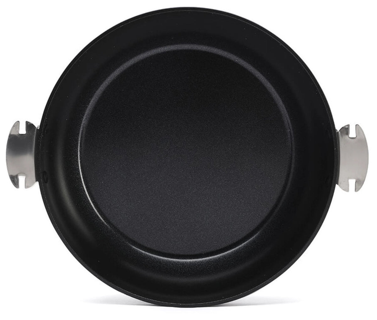 Ceranoa Loqy Sauteuse gewölbt D28cm Keramik in Schwarz präsentiert im Onlineshop von KAQTU Design AG. Bratpfanne ist von de Buyer