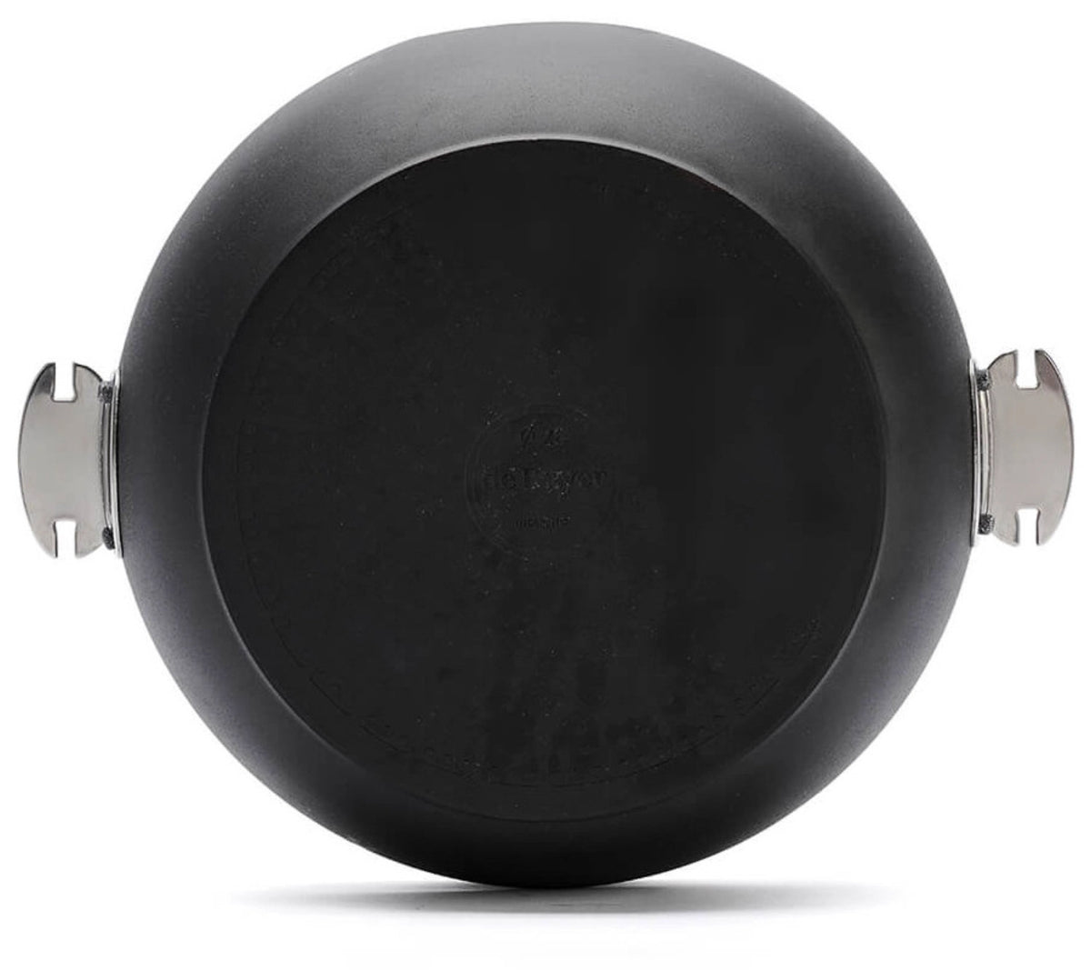 Ceranoa Loqy Sauteuse gewölbt D28cm Keramik in Schwarz präsentiert im Onlineshop von KAQTU Design AG. Bratpfanne ist von de Buyer