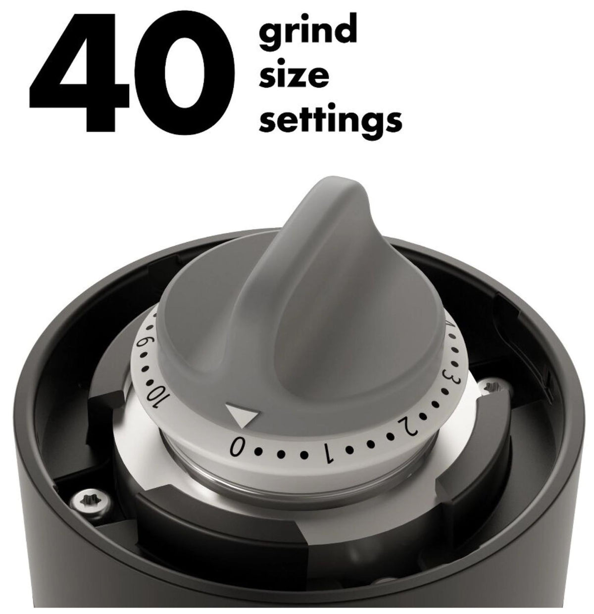 GG Brew Kaffeemühle handbetrieben in Schwarz präsentiert im Onlineshop von KAQTU Design AG. Kaffeemühle ist von OXO