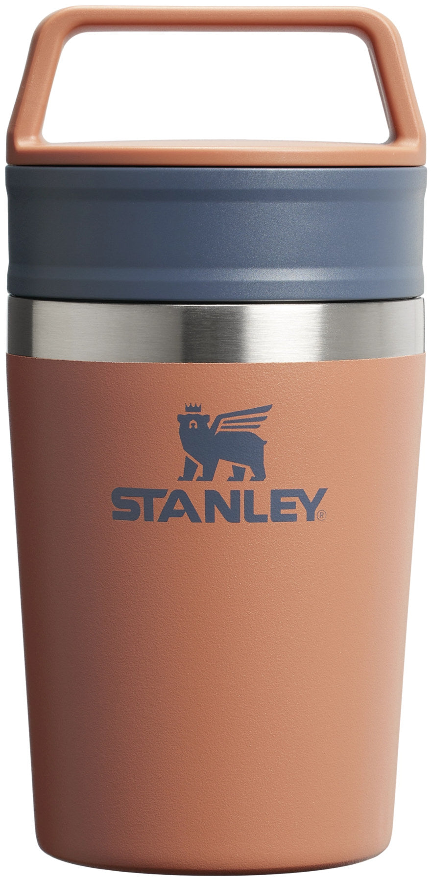 Brauner Thermobecher Café-To-Go Travel Mug von Stanley in toast, schlanke Becherform