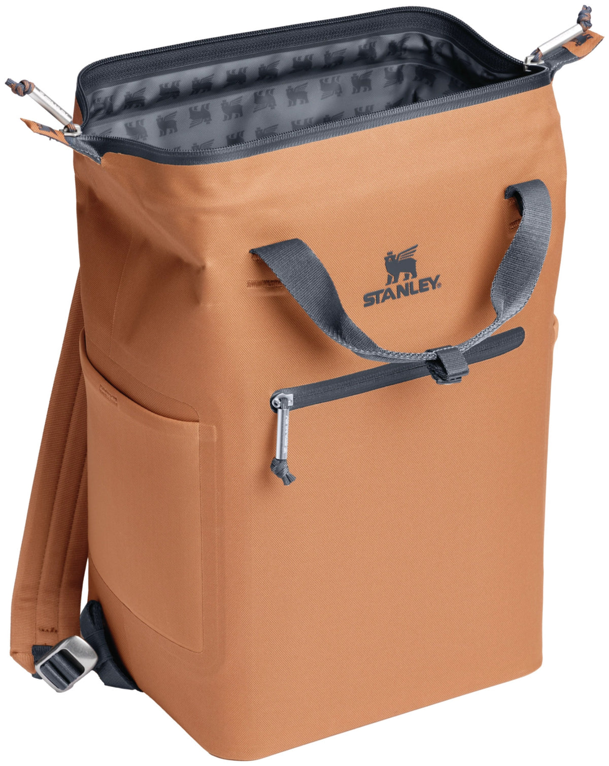Braune Kühltasche Madeleine Mini Backpack Soft Cooler toast von Stanley als weicher Rucksack