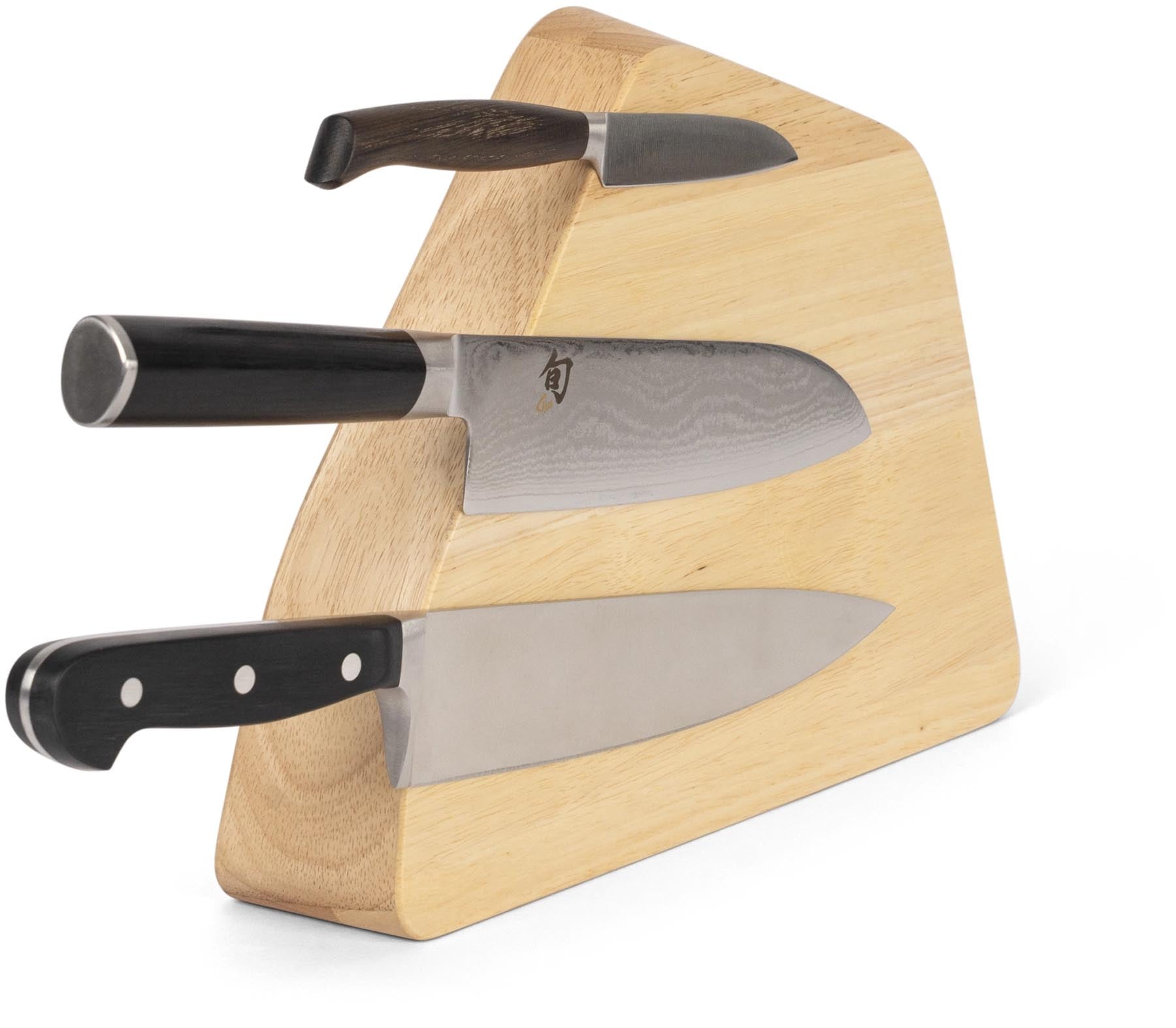 Magnetischer Messerblock in Braun präsentiert im Onlineshop von KAQTU Design AG. Messerblock ist von Continenta