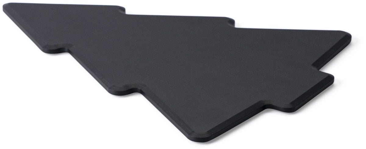 Servierbrett Tannenbaum Duracore schwarz 27cm in Schwarz präsentiert im Onlineshop von KAQTU Design AG. Schneidbrett ist von Continenta
