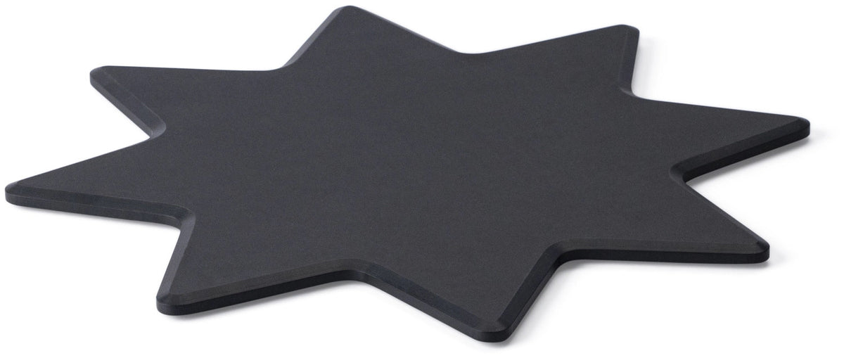 Servierbrett Stern Duracore schwarz D:26cm in Schwarz präsentiert im Onlineshop von KAQTU Design AG. Schneidbrett ist von Continenta