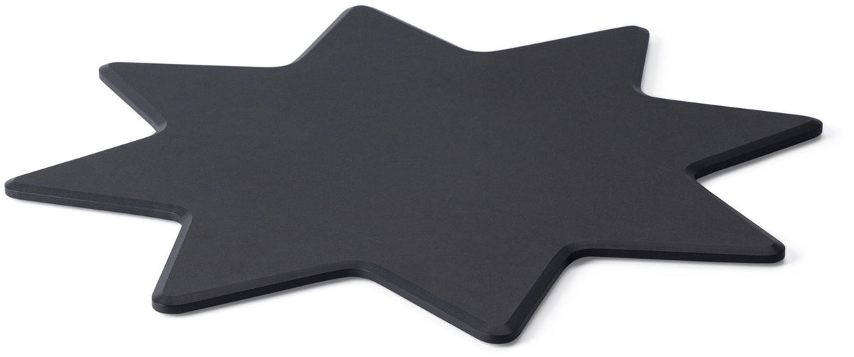 Servierbrett Stern Duracore schwarz D:33.5cm in Schwarz präsentiert im Onlineshop von KAQTU Design AG. Schneidbrett ist von Continenta