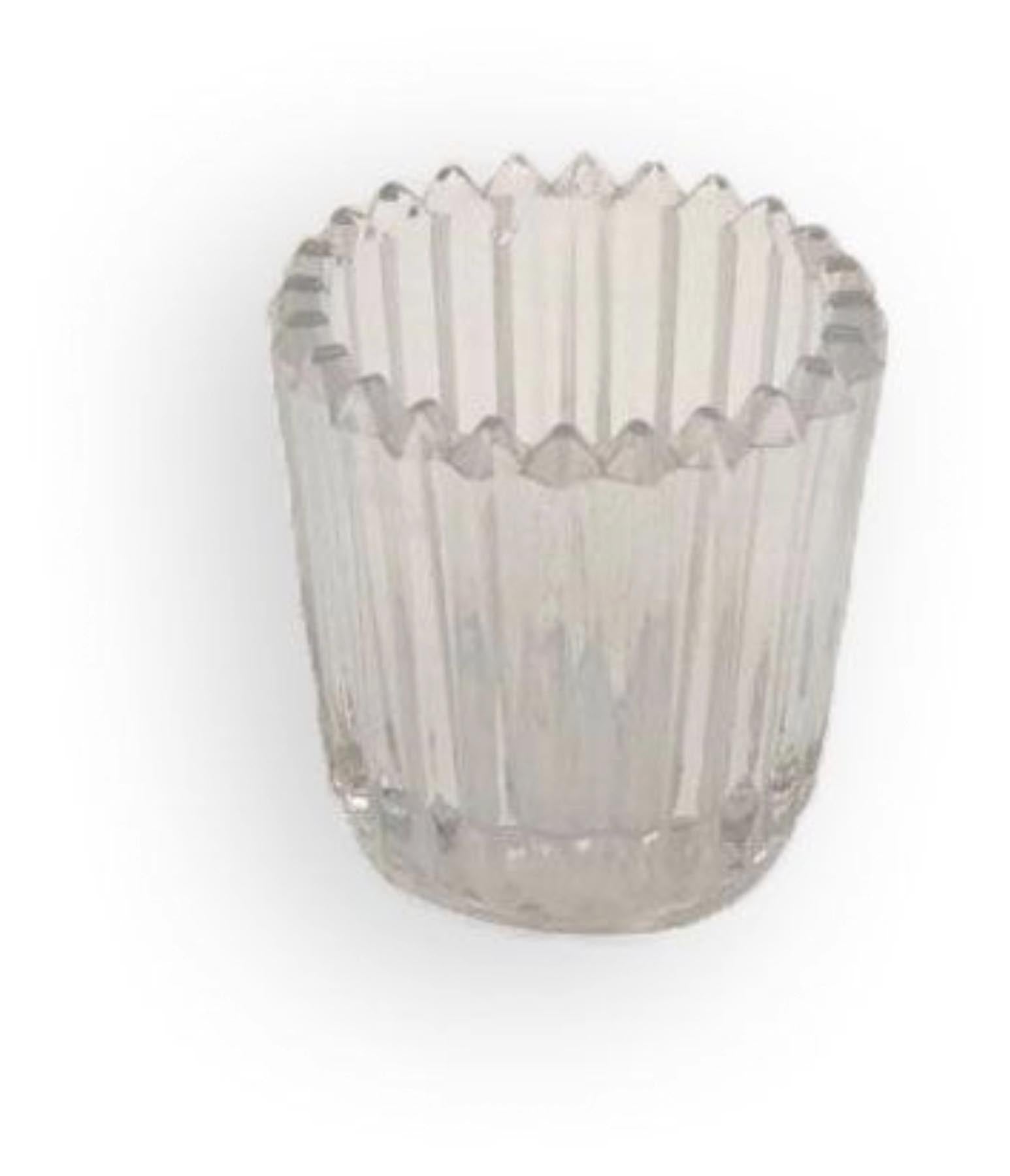 Teelichtglas transparent D:6cm in  präsentiert im Onlineshop von KAQTU Design AG. Kerzen ist von Maison Truffe