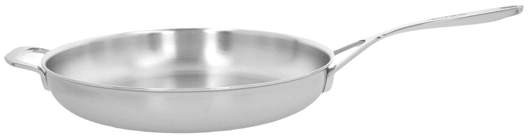 5 Plus Bratpfanne unbeschichtet 32cm in Silber präsentiert im Onlineshop von KAQTU Design AG. Bratpfanne ist von Demeyere