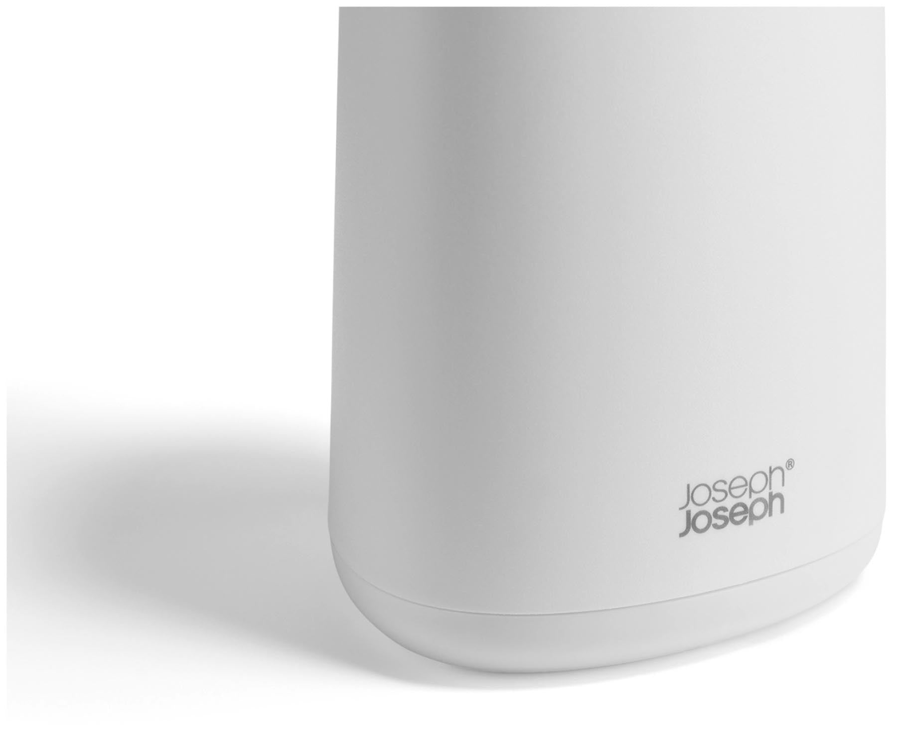 Elegante weiße Toilettenbürste Flex 360 Lite von Joseph Joseph, ideal für gründliche Hygiene und ansprechende Badezimmergestaltung.