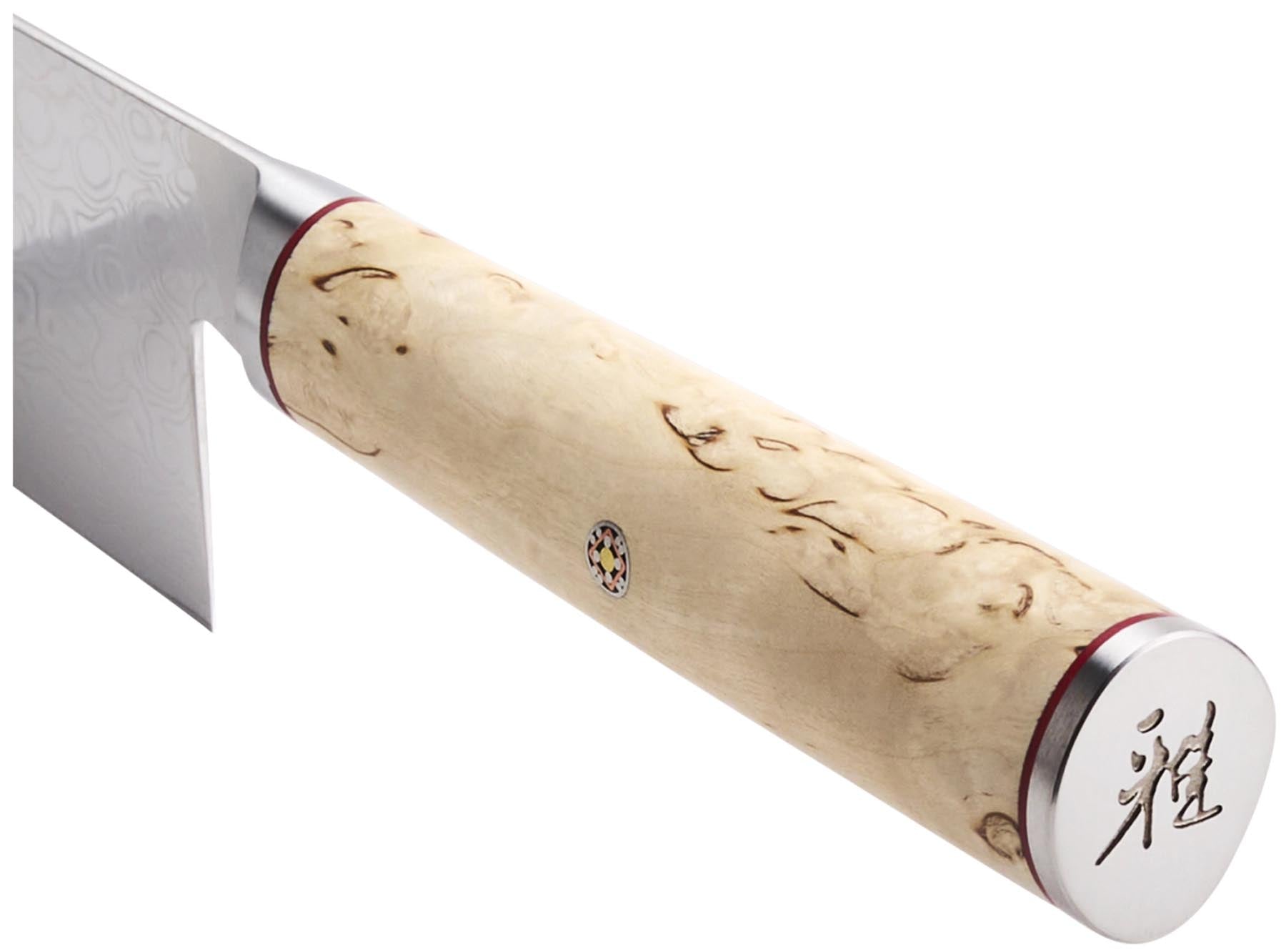 Elegantes Bunka-Messer von Miyabi mit 17 cm Klinge aus 5000 MCD Stahl, ideal für präzise Schneidetechniken in der modernen Küche.