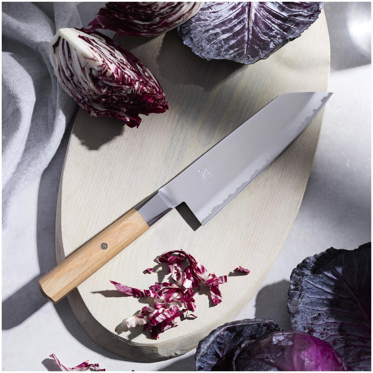 Koya 4000 FC V2 Bunka 17cm in Beige präsentiert im Onlineshop von KAQTU Design AG. Küchenmesser ist von Miyabi