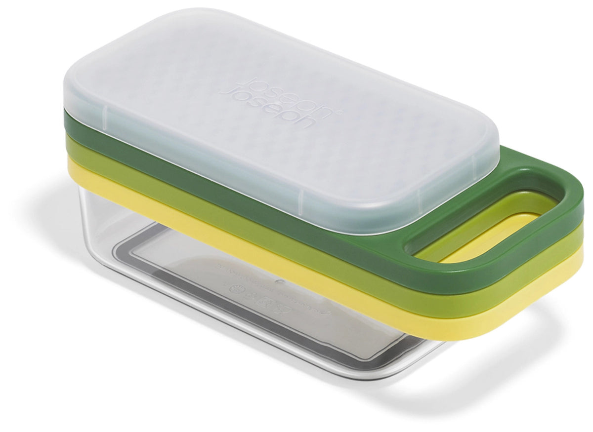Multi-Grate & Store 3-in-1 Reibenset multi in Mehrfarbig präsentiert im Onlineshop von KAQTU Design AG. Reiben + Raffeln ist von Joseph Joseph