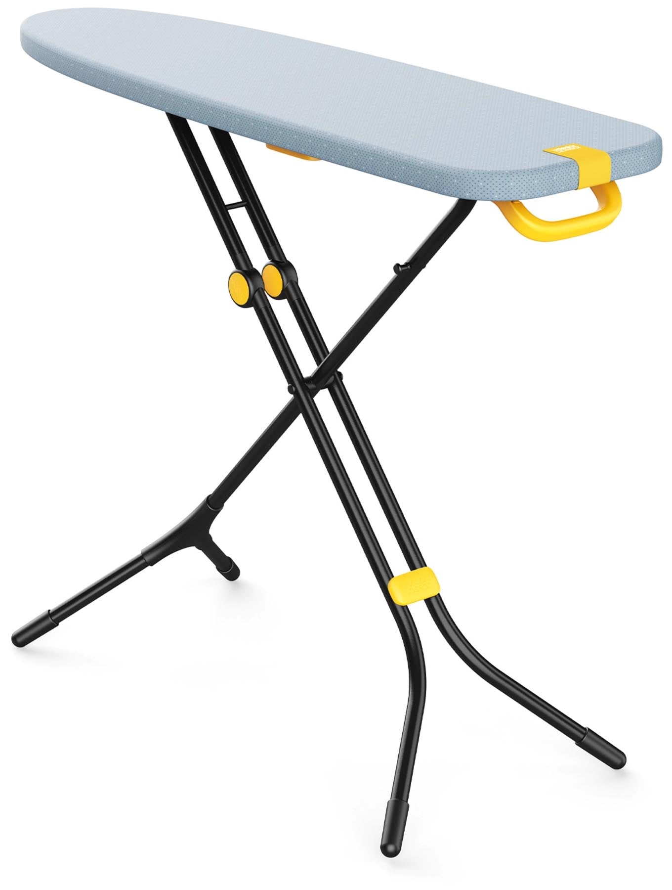 Glide Compact Bügelbrett grau gelb in Gelb präsentiert im Onlineshop von KAQTU Design AG. Wäschekorb ist von Joseph Joseph