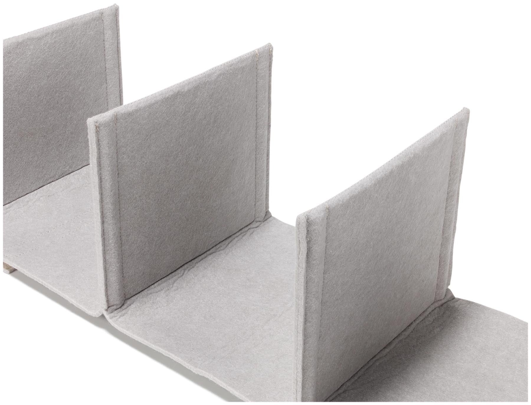 Eleganter Handtaschen Organizer in zartem Ecru von Joseph Joseph, ideal zur ordentlichen Aufbewahrung von persönlichen Gegenständen und Accessoires.
