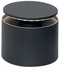 Push-Up Tischlampe D12x8.3cm dunkelgrau