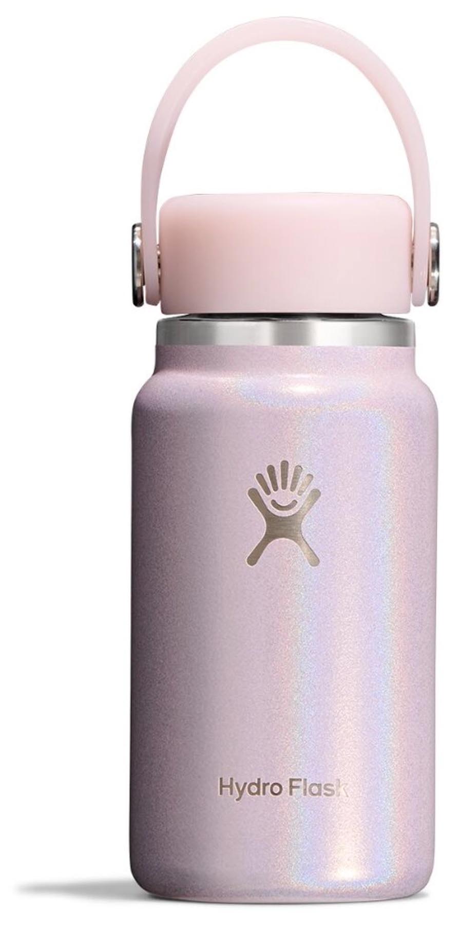 Trinkflasche Micro Hydro 200ml glimmer pink in Pink präsentiert im Onlineshop von KAQTU Design AG. Trinkflasche ist von Hydro Flask