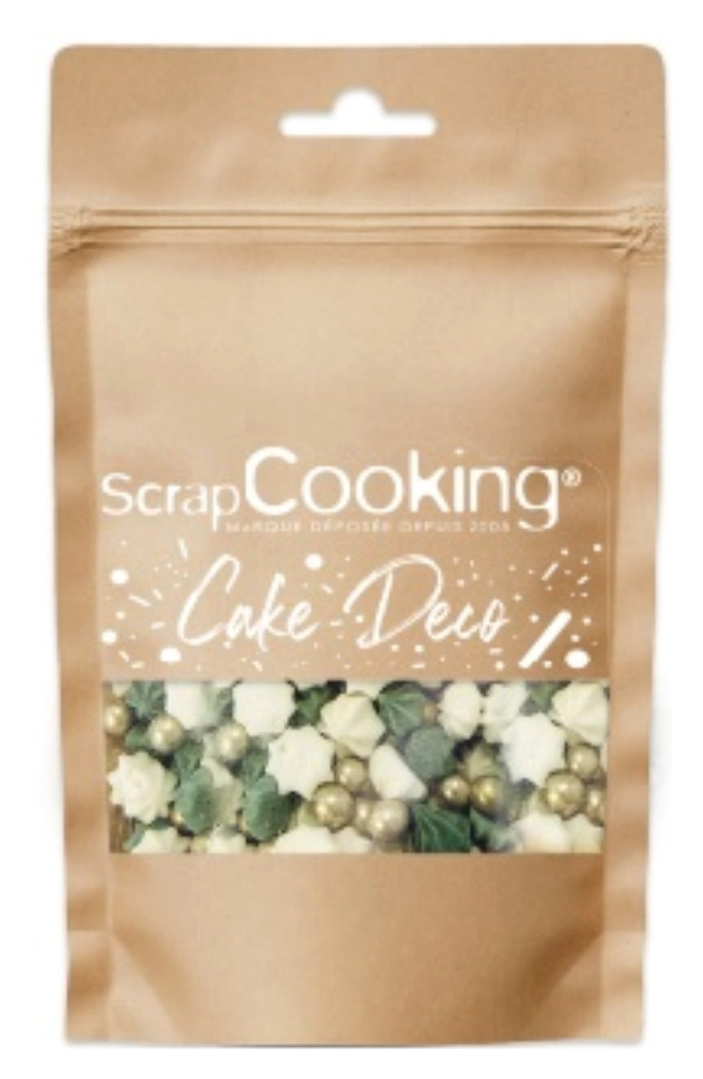 Scrap Cooking Zuckerdekor verschneiter Wald 35g Braun