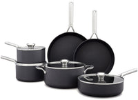 10 pieces Ceramic Professional cookware set lid ceramic b.