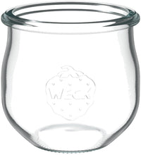Set da 6 WECK Bicchiere a tulipano da 370 ml senza coperchio