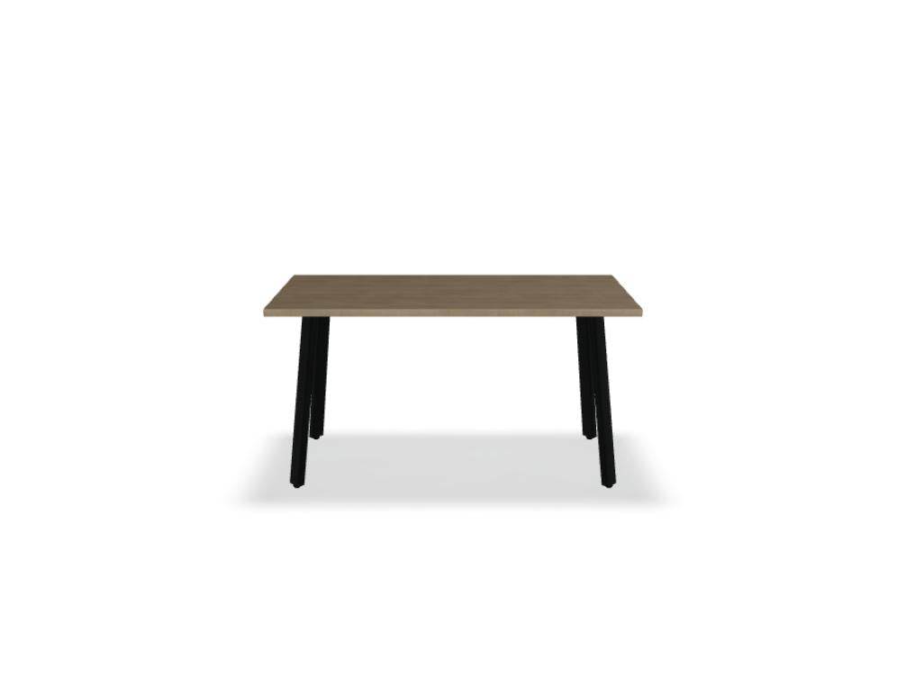 Schreibtisch Ogi A BAG037 von MDD, modernes Holzdesign mit klarer Linienführung, kompakte Arbeitsfläche, stilvolle Ablagen und schlanker Rahmen