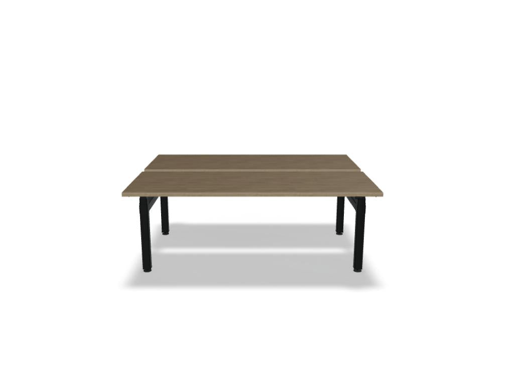 Ogi Drive Bench BOD578: Moderner Doppelschreibtisch mit elektrischer Höhenverstellung und zweimotorigem Gestell, robustes Design, ideal für produktives Arbeiten.