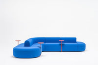 Artiko - double-sided sofa, table