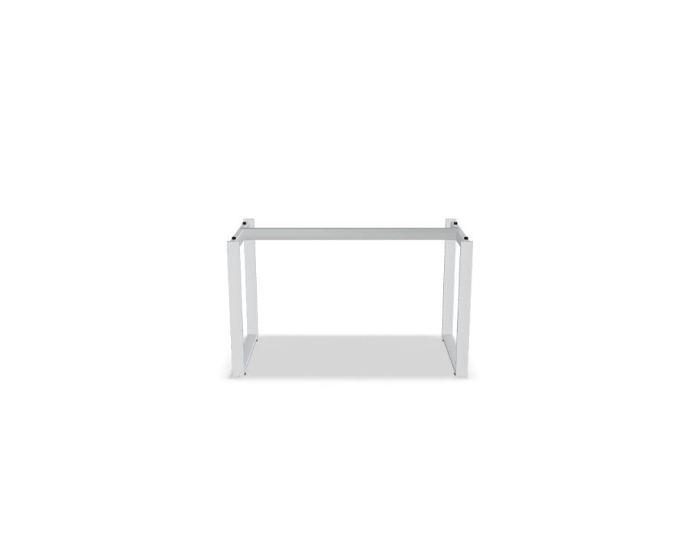 Geräumiger Schreibtisch Ogi Q BOQ12 von MDD in hellem Holz-Design, glatte Oberfläche, moderne Linien, ideal für Büro oder Home-Office