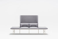 Agora - seating system, end element