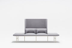 Agora - seating system, end element