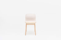 Baltic 2 Remix BLK3P14 - Chaise avec piètement en bois