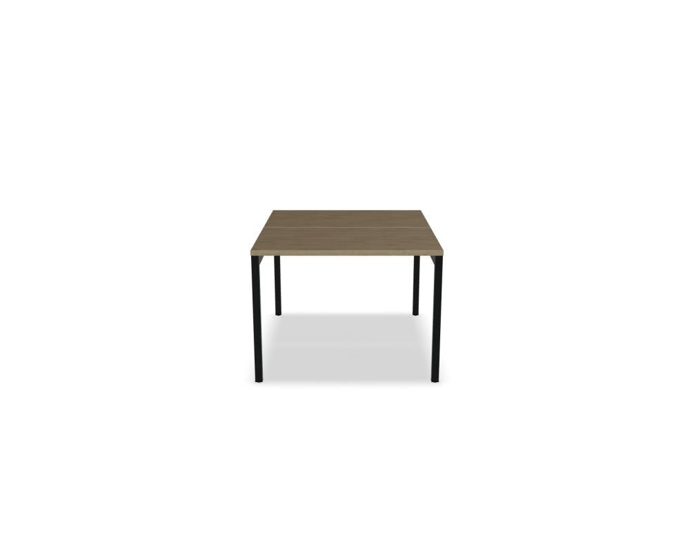 Hochwertiger Ogi Y Bench BOY50 Doppelschreibtisch in modernem Design, Holzarbeitsfläche, stabile Beine, ideal für Büro- oder Home-Office-Einsatz