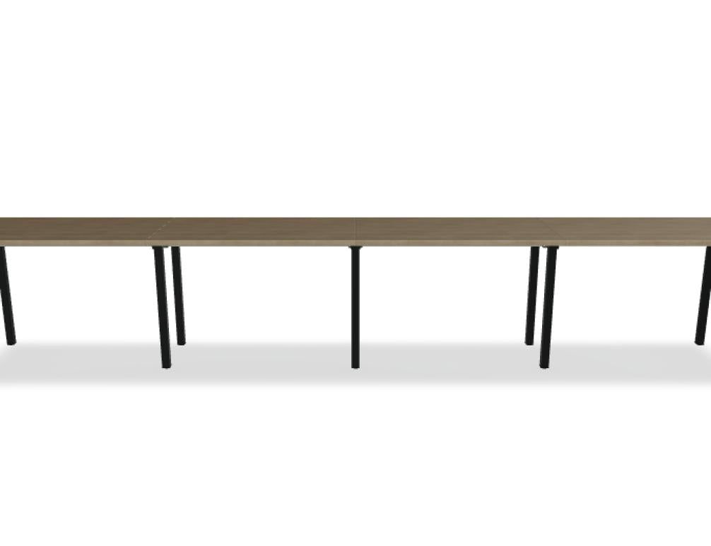 Ogi Y BOY01E4 – moderner Schreibtisch aus der MDD-Kollektion, sauberer Alltagsplatz für Büro oder Homeoffice, kompakte Holzoptik