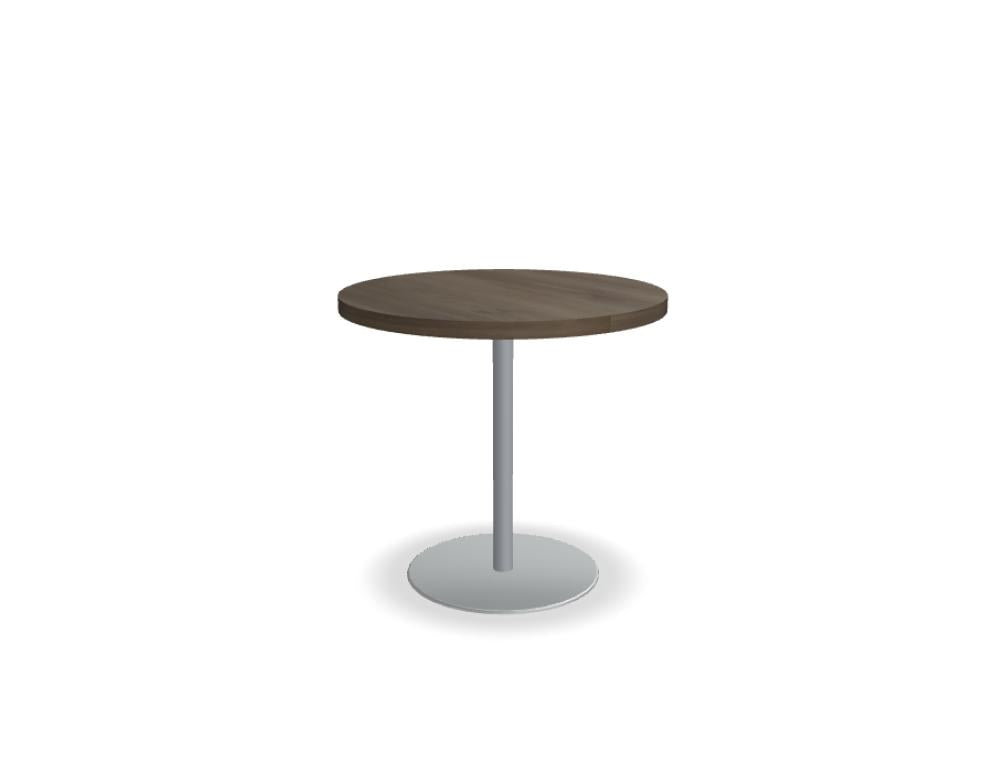 Kaffetisch Quando QS09 – moderner Esstisch von MDD, Eichenholz-Ton, glatte Tischplatte, schlanke Füße, ideal für Wohnzimmer oder Essbereich.