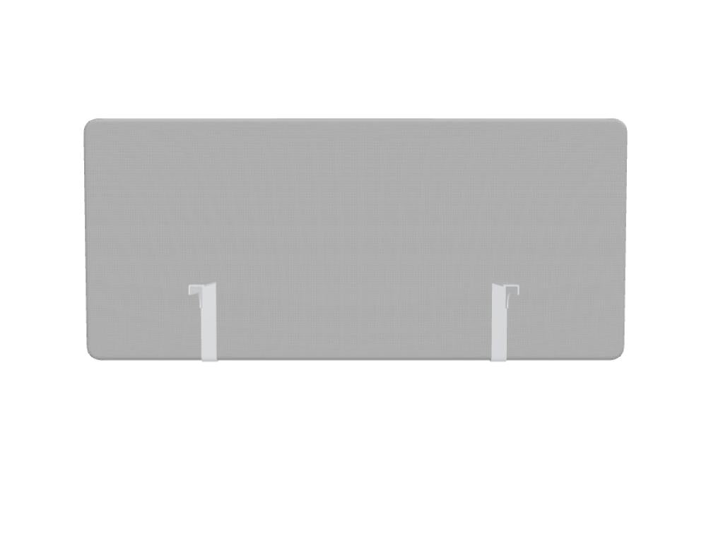 Sonic ZPS818 Akustikpaneel für Schreibtische von MDD, kompaktes, modernes Design in neutralem Farbton, ideal zur Schalldämpfung am Arbeitsplatz