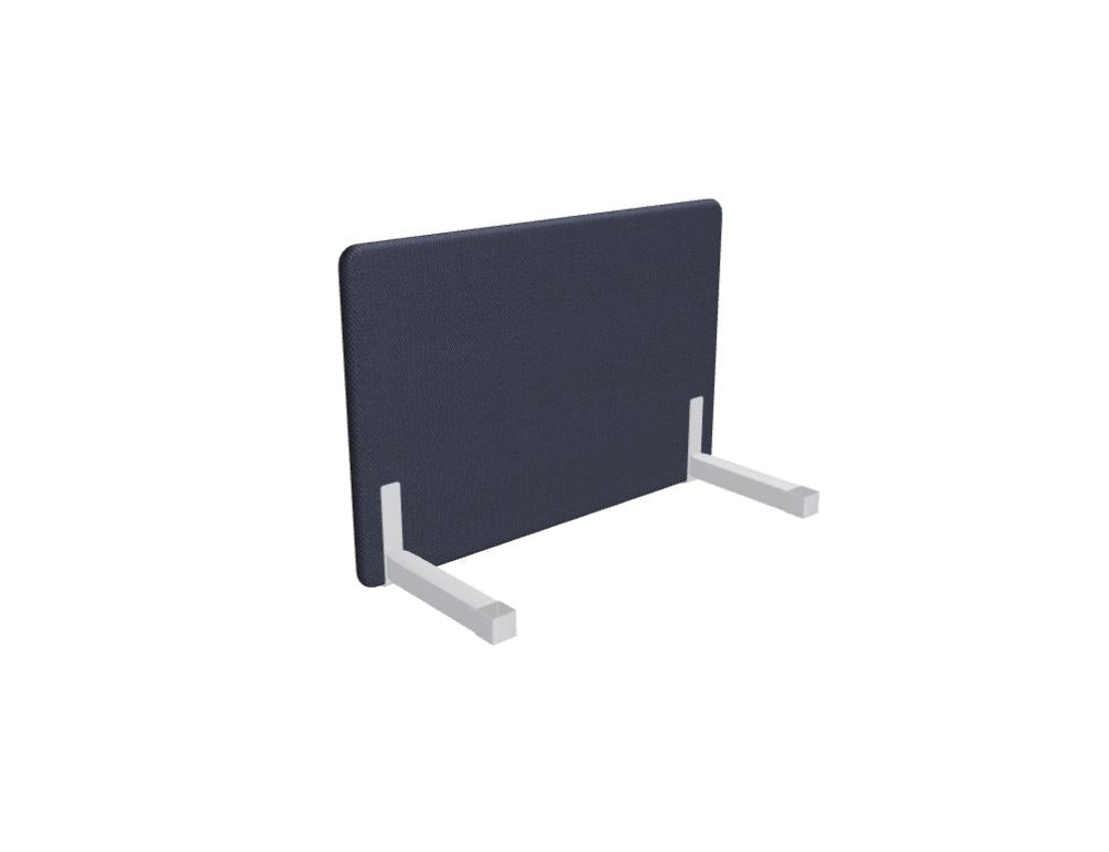 Akustikpaneel Sonic Drive ZPS832 für den Schreibtisch, modernes Design, schallabsorbierende Oberfläche, kompakte Plattenform in neutraler Farbe