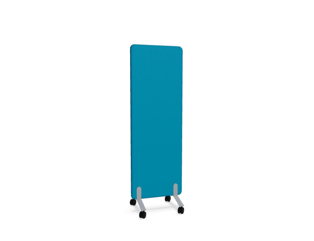 Sonic ZW596 freistehende Akustikpaneele in dunklem Grau, hochwertiges Schalldämmmaterial, moderne Paneel-Form mit glatter Oberfläche
