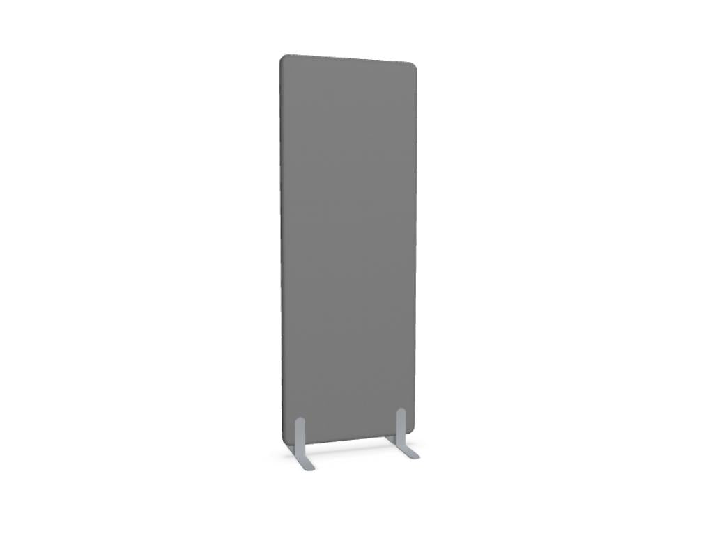 Freistehende Akustikpaneele Sonic ZW698 in neutralen Grautönen, stilvolles Design, klare Linien, ideale Schalldämmung für Räume</